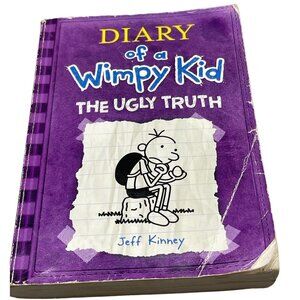 Diary of a wimpy kid the ugly truth book jeff kinney #5 paper back 2010 READ